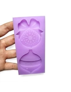 2 Palline Natalizie Doppio Strato