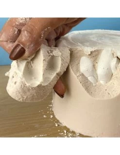 ALGINATO ARTPRO - Alginato Cromatico Per Impronte Di Alta Precisione, Perfetto Per Realizzare Calchi Di Mano (450 Gr) -Negozio Di Giocattoli Alla Moda alginato artpro molding 3