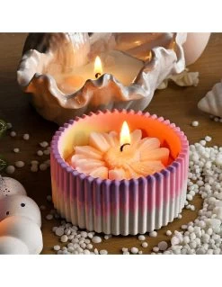 Cera Di Soia Per Candele, Ideale Per La Realizzazione Di Candele Profumate Ed Ecologiche (500 Gr) -Negozio Di Giocattoli Alla Moda cera di soia per candele 3