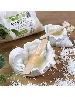 Cera Di Soia Per Candele, Ideale Per La Realizzazione Di Candele Profumate Ed Ecologiche (500 Gr) -Negozio Di Giocattoli Alla Moda cera di soia per candele 5
