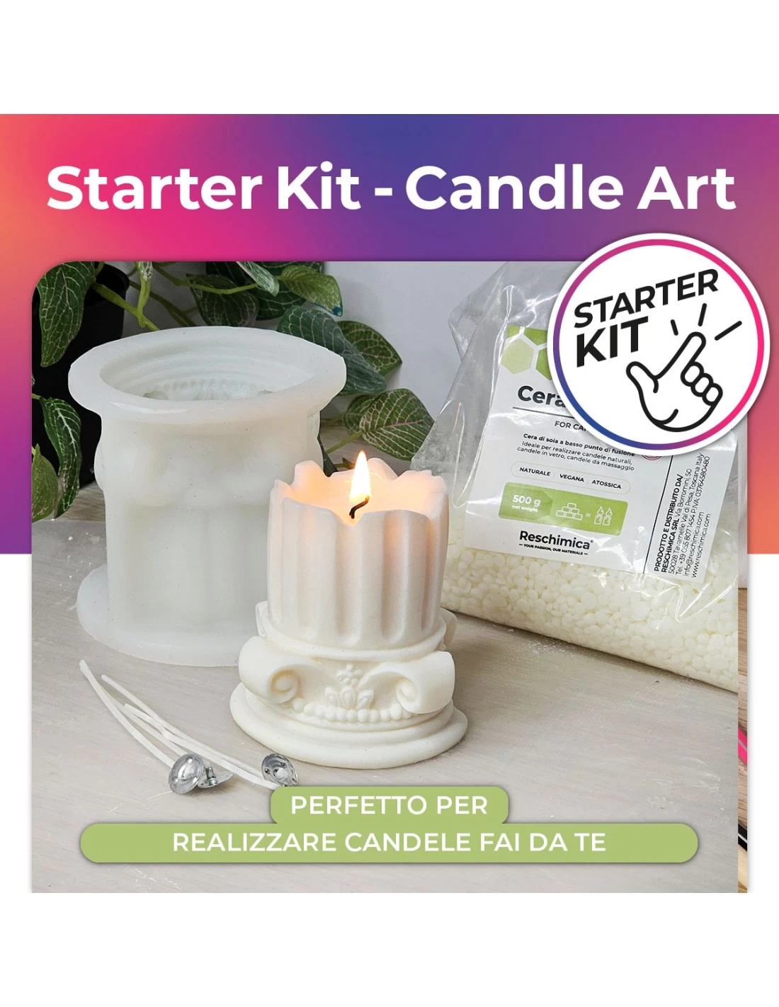 Crea Candele Diy Con Lo Stampo 3 Crea Candele Diy Con Lo Stampo