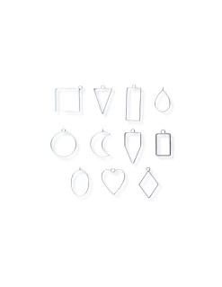 Fashion Mix Geometric Open Bezel