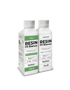 FIL BIANCO - Resina Poliuretanica Bianca Per Modellismo (catalizza In 20min)