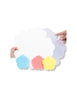 Flower Coaster Table Set (4 Pezzi)