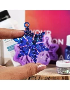 Kit Resina-Fiocchi Di Neve Per Decorazioni Natalizie -Negozio Di Giocattoli Alla Moda kit resina fiocchi di neve per decorazioni natalizie 3