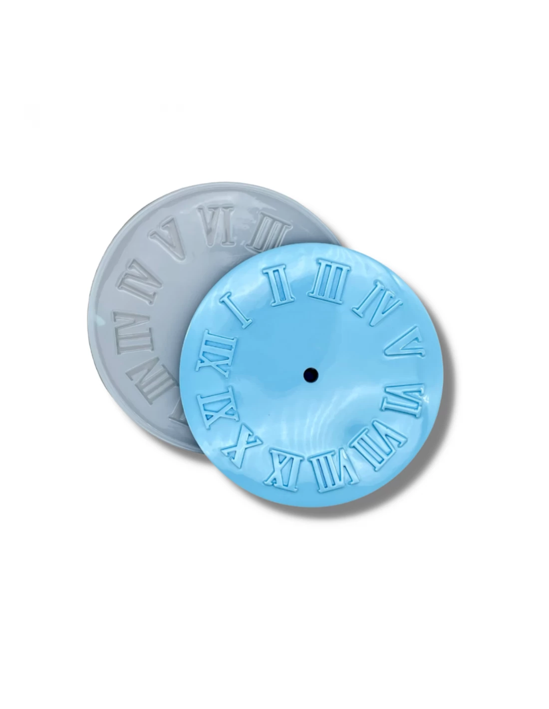 Large Roman Numeral Clock Mold 3 Large Roman Numeral Clock Mold