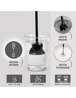 Kit Di Miscelazione Per Resina – Mixer Portatile Ricaricabile E Accessori