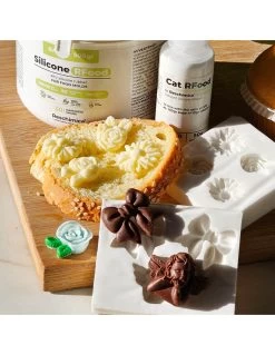 R FOOD - Gomma Siliconica Alimentare, Ideale Per Stampi Da Cucina , Atossica E Facile Da Usare -Negozio Di Giocattoli Alla Moda r food silicone alimentare 2