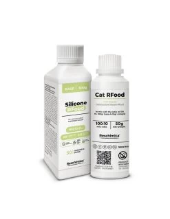 R FOOD - Gomma Siliconica Alimentare, Ideale Per Stampi Da Cucina , Atossica E Facile Da Usare