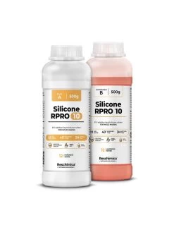 R PRO 10 - Gomma Siliconica Per Stampi Morbidi 1:1, Atossica E Facile Da Usare