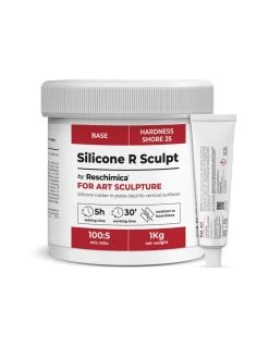 R SCULPT - Gomma Siliconica In Pasta Per Scultori, Per Applicazioni Verticali Di Grandi E Piccole Dimensioni