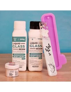 Kit - Crea Segnalibri In Resina DIY [con Video Corso In Omaggio] -Negozio Di Giocattoli Alla Moda realizza segnalibri in resina video corso kit 5