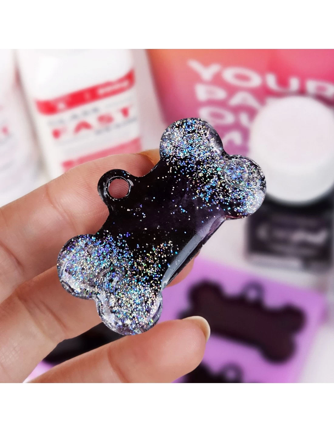 Resin Kit - Pets Love: Accessori Fai Da Te Per I Tuoi Amici A 4 Zampe 4 Resin Kit - Pets Love: Accessori Fai Da Te Per I Tuoi Amici A 4 Zampe - immagine 2