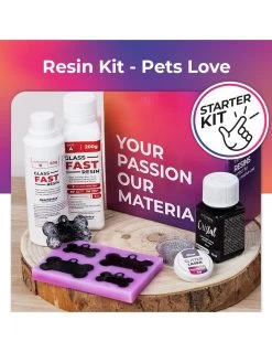 Resin Kit - Pets Love: Accessori Fai Da Te Per I Tuoi Amici A 4 Zampe