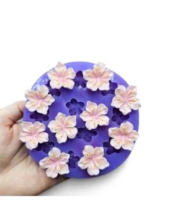 Set Stampi Floreali In Silicone 3D