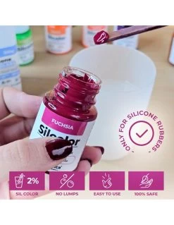 Negozio Di Giocattoli Alla Moda -Negozio Di Giocattoli Alla Moda sil color colori siliconici intensi e brillanti per gomme siliconiche liquide 40gr 1