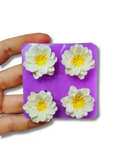 Stampo 4 Fiori 3D