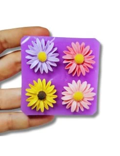 Stampo 4 Girasoli 3D