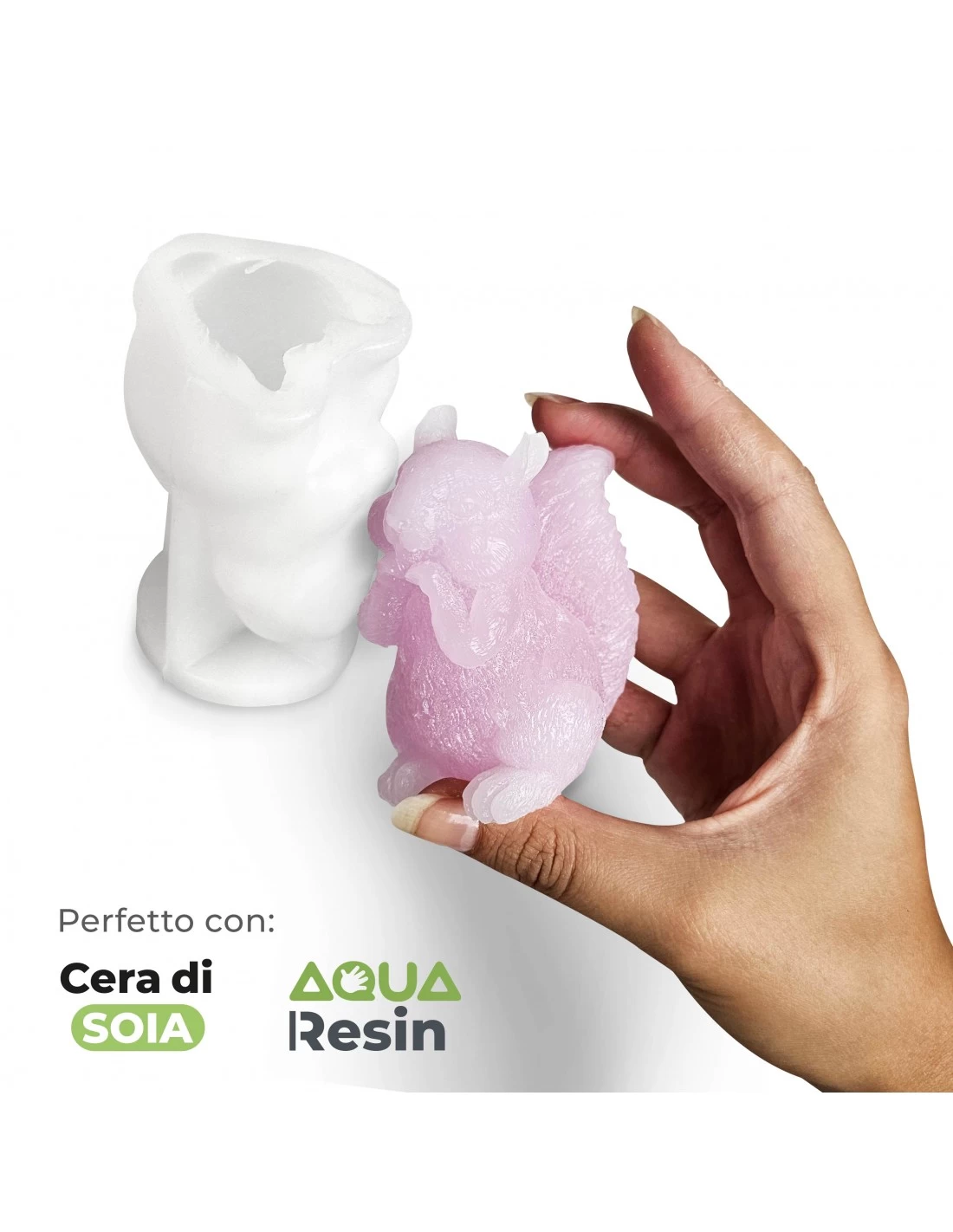 Stampo Candela Scoiattolo 3 Stampo Candela Scoiattolo