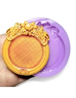 Stampo Cornice Tonda 3d