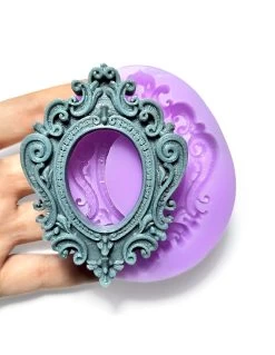 Stampo Cornice Barocca 3D