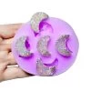 Stampo Lucido 5 Lune Geodi 2,5cm -Negozio Di Giocattoli Alla Moda stampo lucido 5 lune geodi 25cm