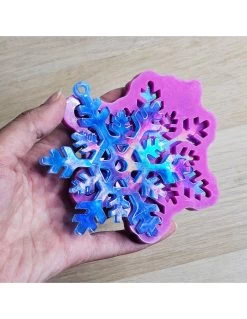 Stampo Olografico Fiocco Di Neve Grande -Negozio Di Giocattoli Alla Moda stampo olografico fiocco di neve grande 2