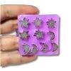 Stampo Set 10 Stelle E Lune Effetto Drusa -Negozio Di Giocattoli Alla Moda stampo set 10 stelle e lune effetto drusa