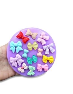 Stampo Set 14 Fiocchi 3D 2cm - 2,5cm - 3cm