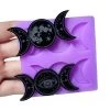 Stampo Set 2 Triplici Lune 6,5cm