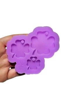 Stampo Set 3 Quadrifogli