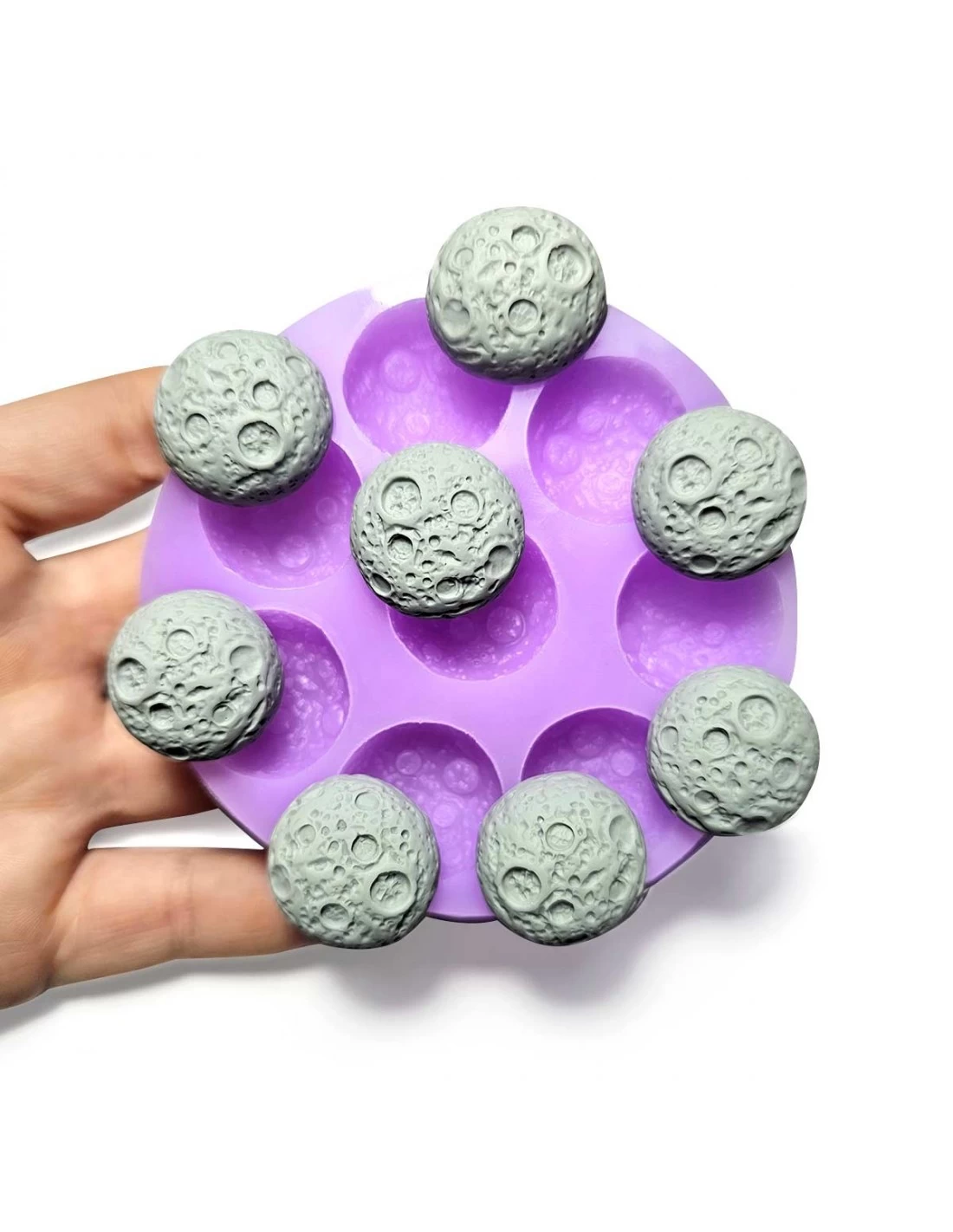 Stampo Set 8 Lune 3D 2cm 3 Stampo Set 8 Lune 3D 2cm