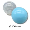 Stampo Sfera Di Cristallo 3D 100mm