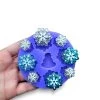 Stampo Silicone Set Fiocchi Di Neve Magici E Piccoli